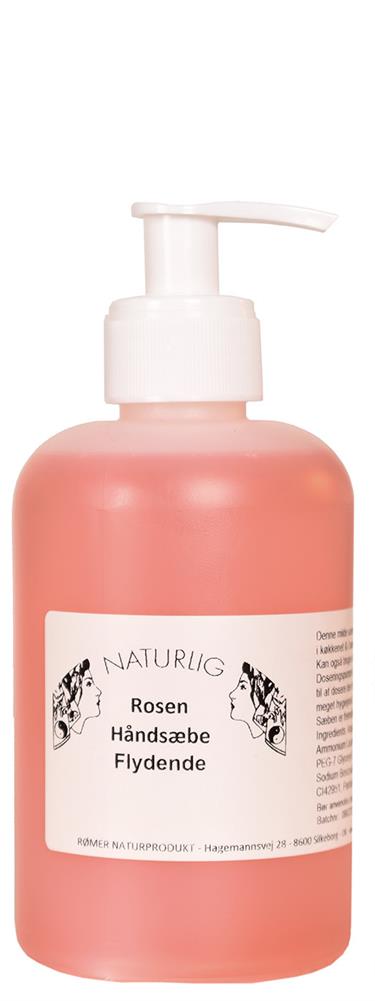 Håndsæbe med Rose m/pumpe